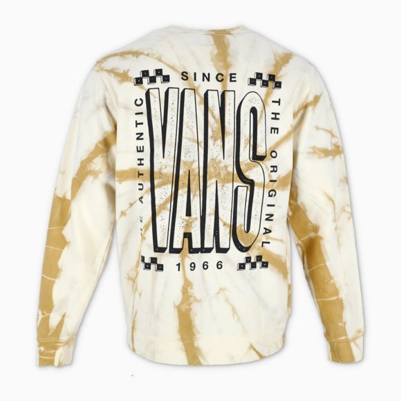 Vans Tall Tie Dye Crewneck Sweatshirt. Brand New. Mens Size: Small - Large. - Picture 5 of 5